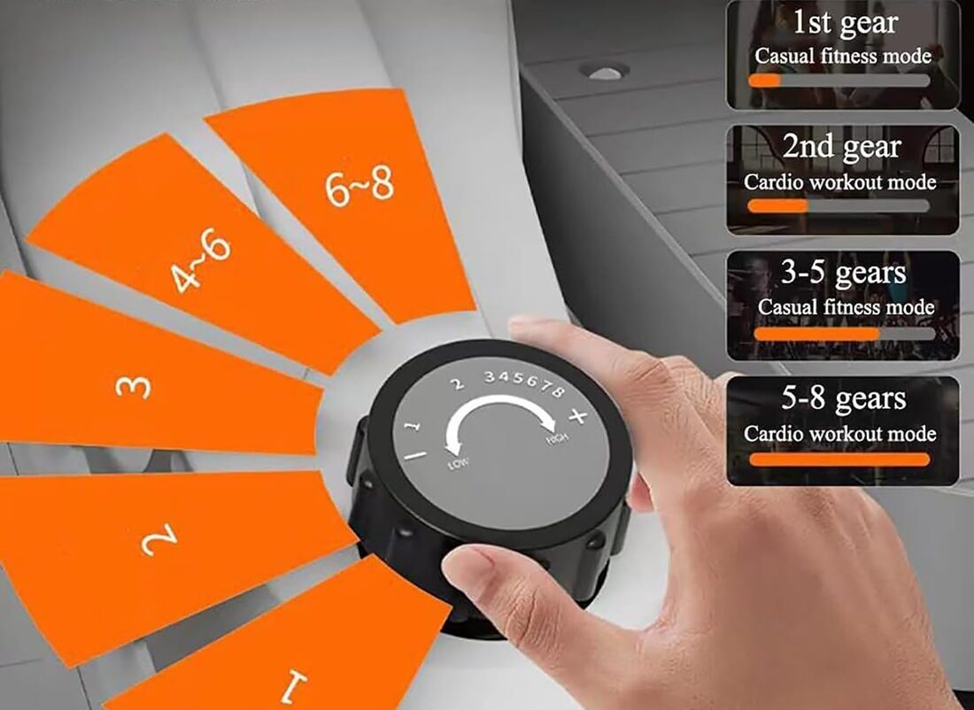 8 Levels Resistance Adjustable