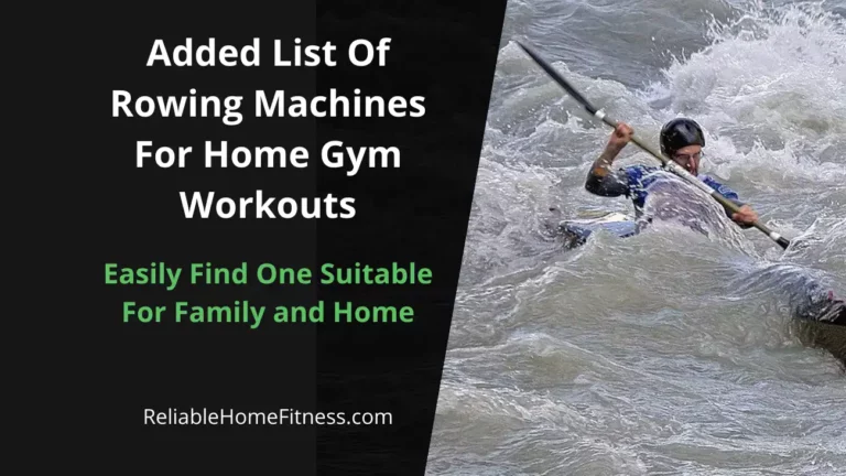 Added List Of Rowing Machines For Home Gym Workouts Featured Image