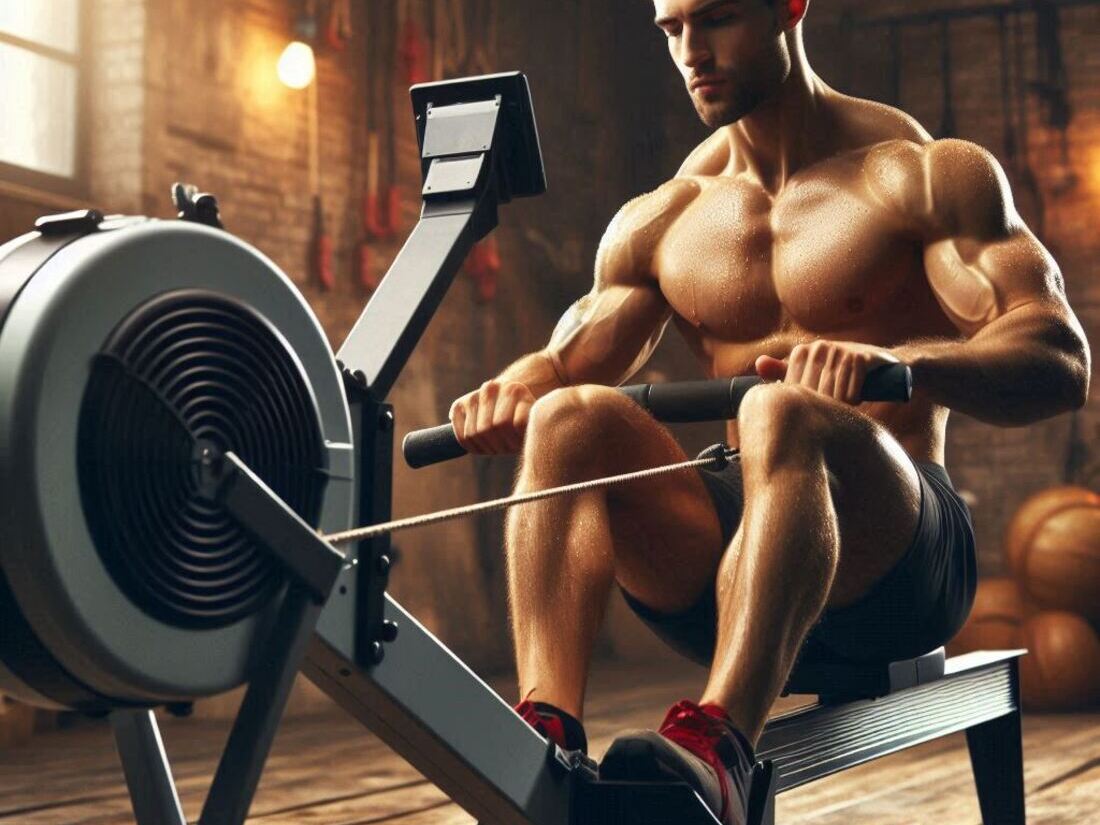 Benefits of rowing machine in strength building