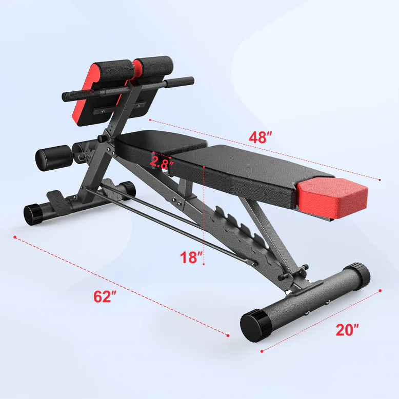 FF Finer Form Multi-Functional FID Weight Bench dimensions