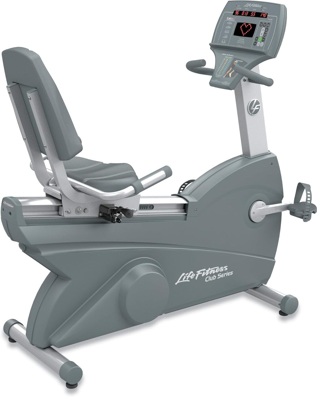 Life Fitness Club Series Recumbent LifeCycle Exercise Bike