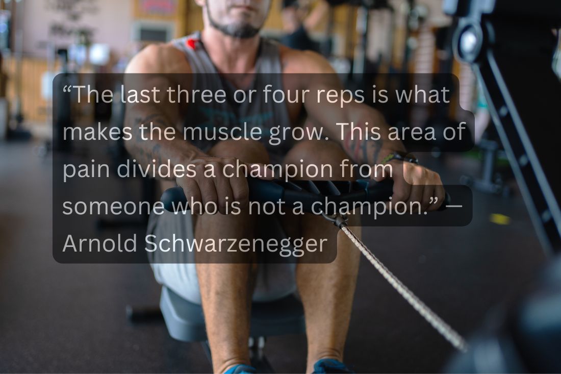 Motivational Quote Arnold Schwarzenegger