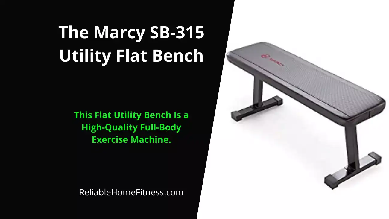 The Marcy SB-315 Utility Flat Bench