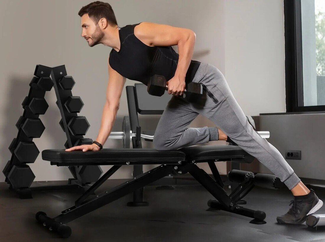 Using the RitFit Adjustable Weight Bench