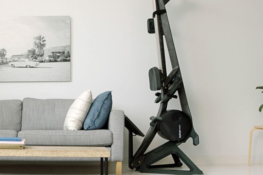 Wall-Mounted Rowing Machine