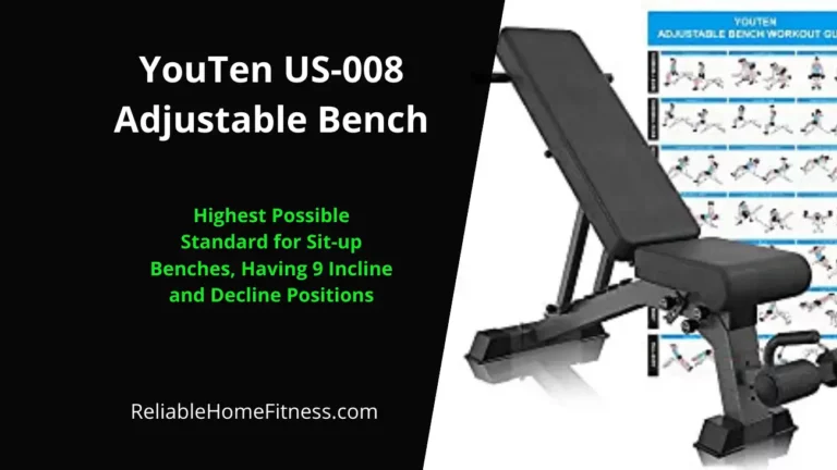 Adjustable Bench YouTen US-008 with 9 Incline and Decline Positions